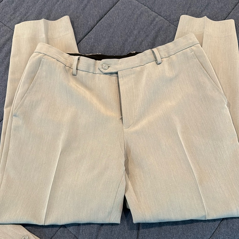 Men’s Tempo Stretch Fit Dress Slacks 32Wx30L